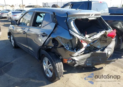 2020 Nissan Kicks S Xtronic Cvt from USA, damaged, VIN 3N1CP5BV3LL560412